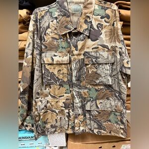 Men's Advantage Camo Military Style Heavyweight Jacket